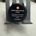 Fair Samsung Galaxy Watch Active2 40mm - Unlocked, Black, Stainless Steel