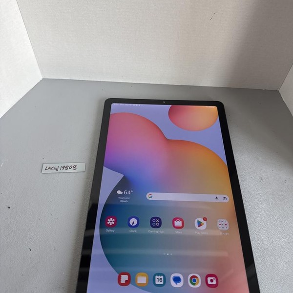 Samsung Galaxy Tab S6 Lite - Wi-Fi, 128 GB, Gray, 4 GB, SM-P613, 2022 Edition