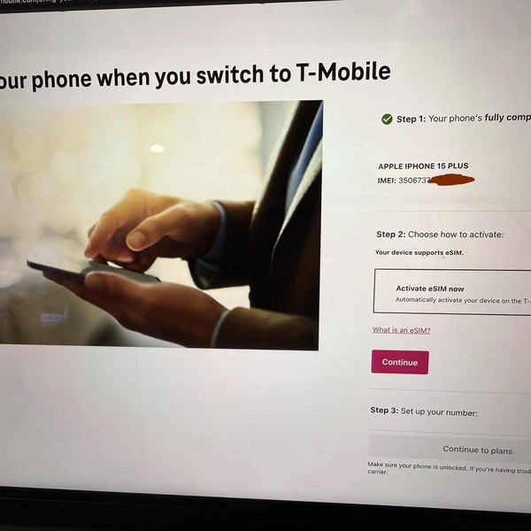 Apple iPhone 15 Plus - T-Mobile, 128 GB, Black, A2847