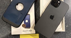 Good
													Apple iPhone 15 - Unlocked, Black, 128 GB, A2846, photo 1 of 6