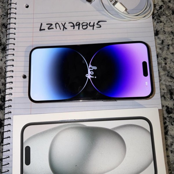 Apple iPhone 14 Pro Max - Unlocked, 256 GB, Purple, A2651