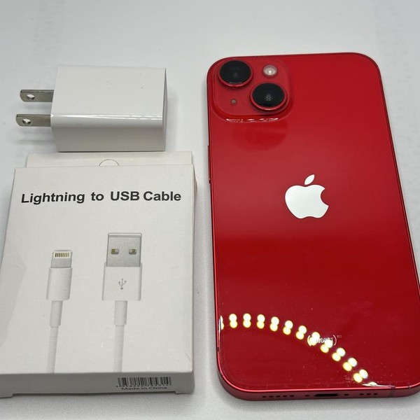 Apple iPhone 14 - Unlocked, 256 GB, Red, A2649