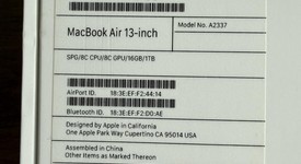 Good
													MacBook Air 2020 - 13" - Apple M1, Gray, 1 TB, 16 GB, photo 3 of 11