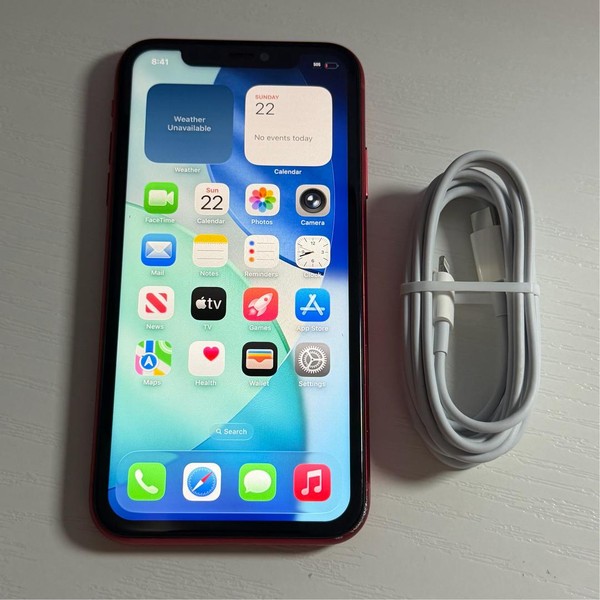 Apple iPhone 11 - Unlocked, 128 GB, Red, A2111