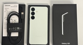 Good
													Samsung Galaxy S25 - Unlocked, Mint, 256 GB, 12 GB, SM-S931U1, photo 2 of 4