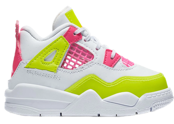 Jordan 4 Retro White Lemon Pink (TD) for sale