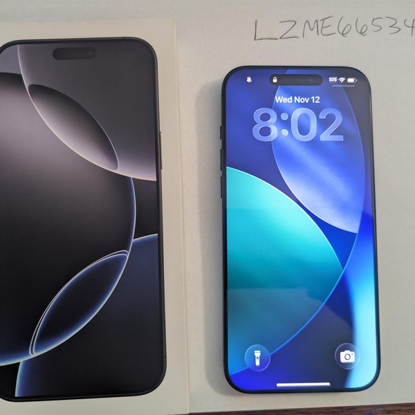 Apple iPhone 16 Pro Max - Unlocked, 512 GB, Black, A3084