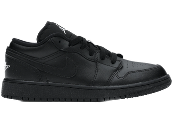 Jordan 1 Low Black (GS) for sale