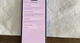 Mint
													Apple iPhone 16 - Unlocked, Ultramarine, 256 GB, A3081, photo 3 of 9