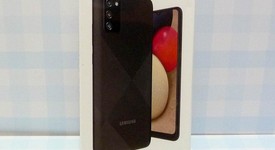 New
													Samsung Galaxy A02s - Metro by T-Mobile, Black, 32 GB, 2 GB, photo 1 of 3