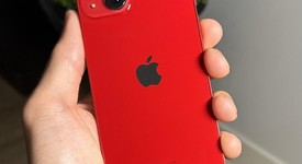 Good
													Apple iPhone 13 - Unlocked, Red, 128 GB, A2482, photo 1 of 6