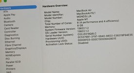 Good
													MacBook Air 2020 - 13" - Apple M1, Gold, 256 GB, 8 GB, photo 4 of 9