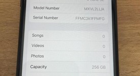 Fair
													Apple iPhone SE 2nd Gen 2020 - Unlocked, Black, 256 GB, A2275, photo 6 of 6