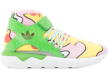 adidas JS Tubular Yellow Green for sale