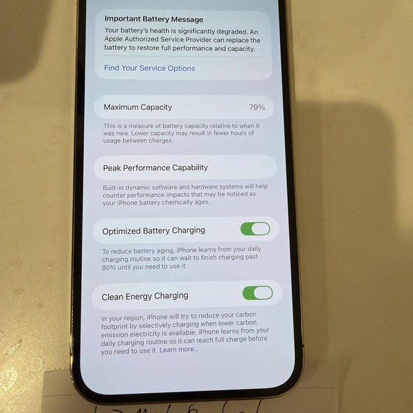 Apple iPhone 13 Pro Max - Unlocked, 256 GB, Gold, A2484