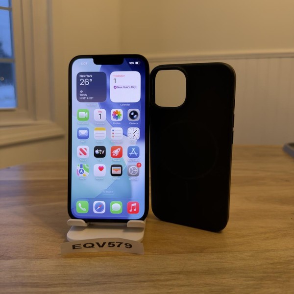 Apple iPhone 16e - Cricket, 128 GB, Black, A3212