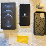 Good Apple iPhone 12 Pro - Unlocked, Pacific Blue, 128 GB, A2341