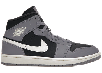 Jordan 1 Mid Cement Grey (Women's) for sale
