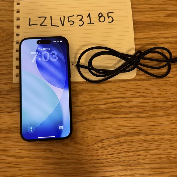 Apple iPhone 15 - Unlocked, 512 GB, Black, A2846