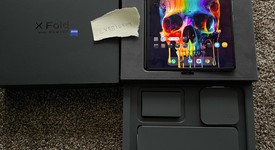 Good
													vivo X Fold - Unlocked Non-US, Blue, 256 GB, 12 GB, photo 1 of 9