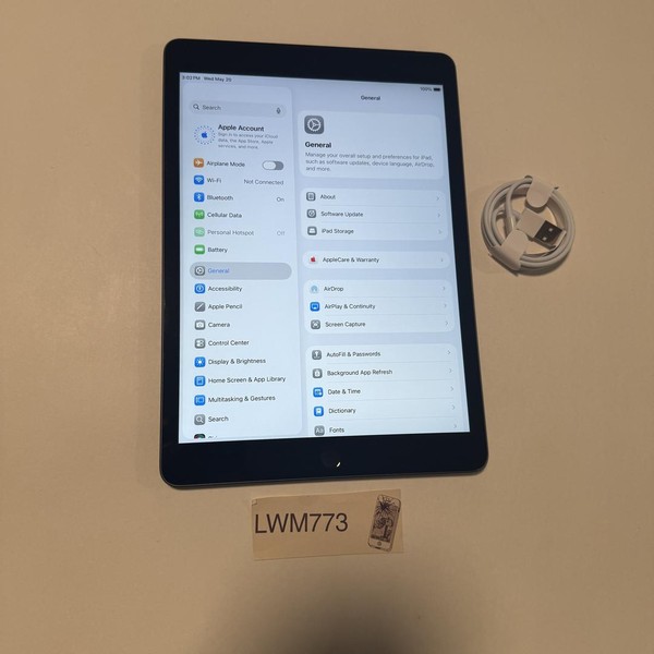 Apple iPad (9th Gen) - Unlocked, 64 GB, Gray, A2603