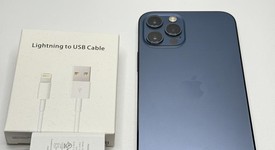 Good
													Apple iPhone 12 Pro - Unlocked, Pacific Blue, 128 GB, A2341, photo 4 of 5