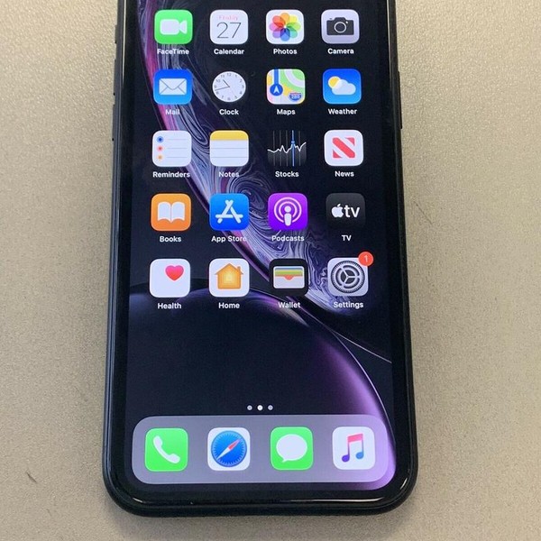 Apple iPhone Xr - Unlocked, 64 GB, Black, A1984