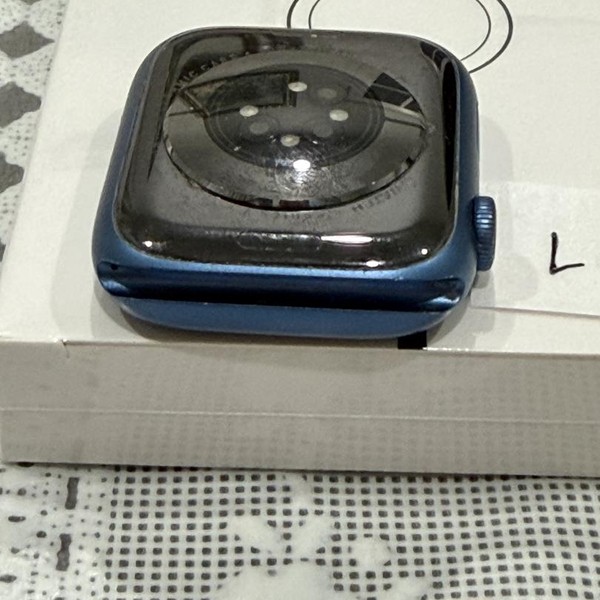 Apple Watch Series 7 45mm - Unlocked, Blue, A2477 - Cellular, Aluminum