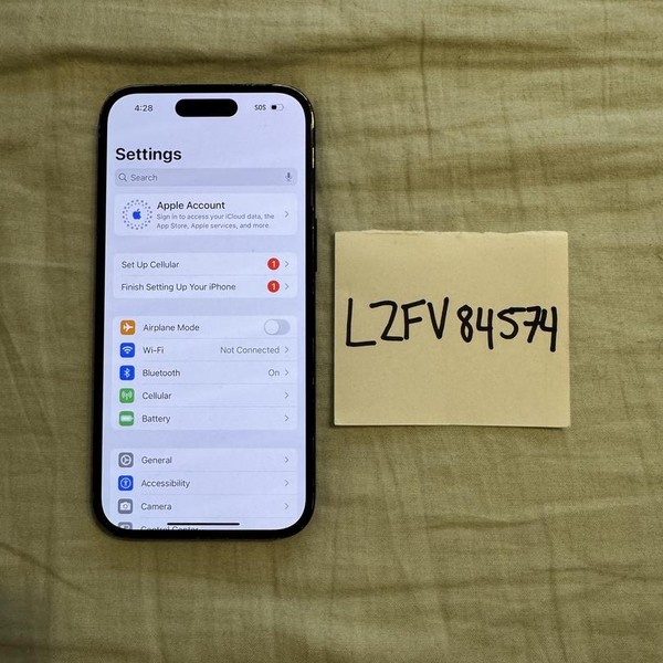 Apple iPhone 15 - Unlocked, 128 GB, Black, A2846