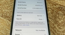 Good
													Apple iPhone X - Unlocked, Silver, 64 GB, A1901, GSM, photo 2 of 9