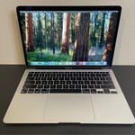 Good MacBook Air 2020 - 13 inch - 256 GB, Silver, 8 GB, Apple M1