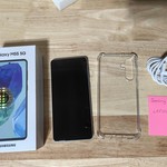 Mint Samsung Galaxy M55 5G - Unlocked Non-US, 256 GB, Green, 8 GB