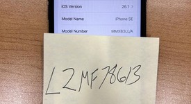 Good
													Apple iPhone SE 3rd Gen 2022 - Unlocked, Midnight, 128 GB, A2595, photo 3 of 6