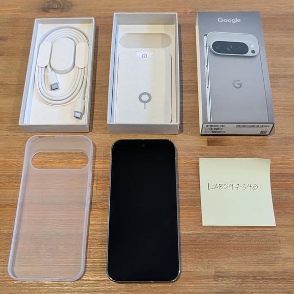 Google Pixel 9 Pro - Unlocked, 128 GB, Hazel, 16 GB, GR83Y