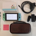 Good Nintendo Switch - 32 GB, Green & Blue, Animal Crossing: New Horizons