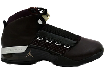 Jordan 17 Black Metallic Silver (2002) for sale