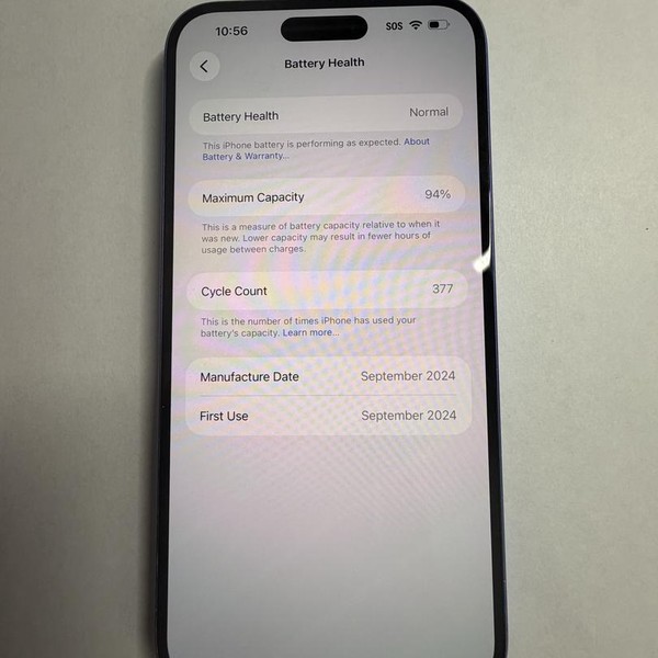 Apple iPhone 16 Plus - Unlocked, 128 GB, Ultramarine, A3082