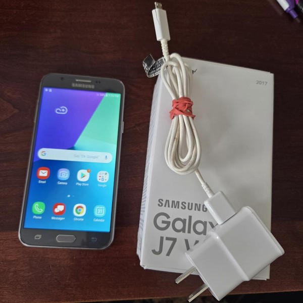 Samsung Galaxy J7 V - Verizon, 16 GB, Silver, 2 GB