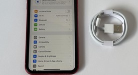 Fair
													Apple iPhone 11 - Unlocked, Red, 64 GB, A2111, photo 1 of 9