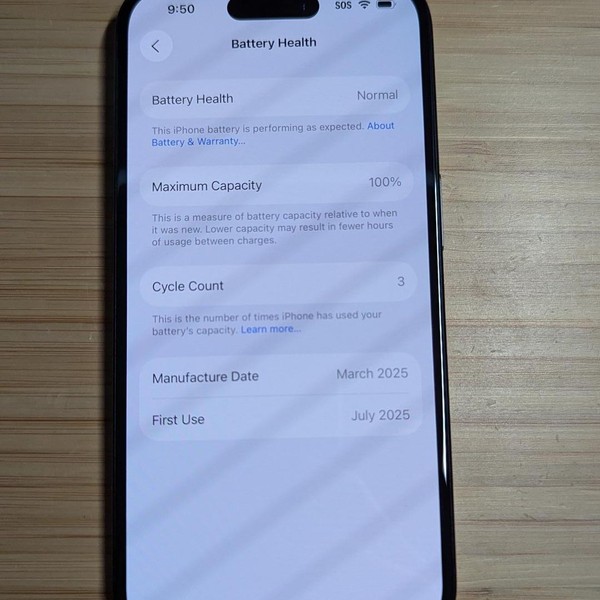 Apple iPhone 16 - Unlocked, 128 GB, Black, A3081
