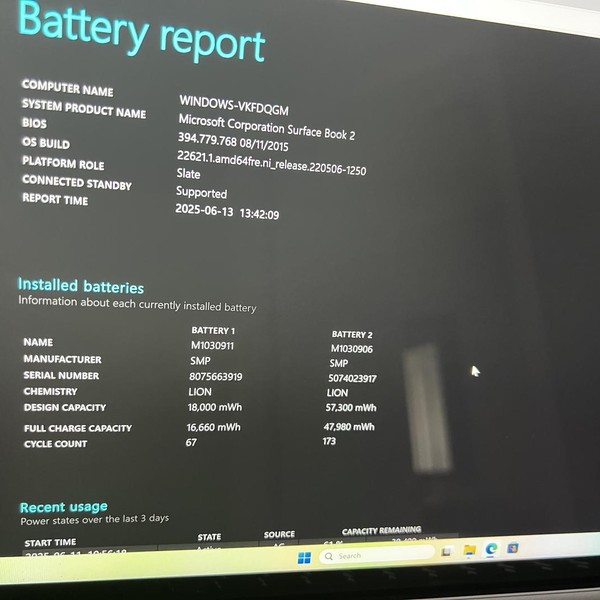 Microsoft Surface Book 2 13.5 inch - 512 GB, 16 GB, Intel Core i7