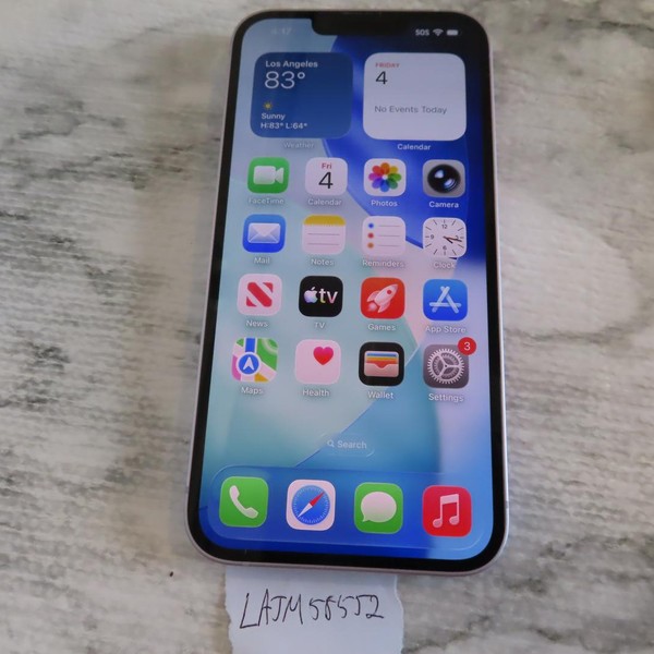 Apple iPhone 14 - Unlocked, 128 GB, Purple, A2649