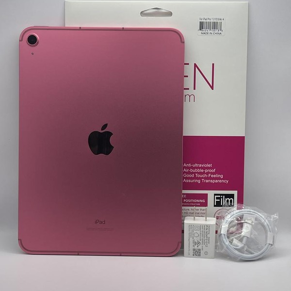 Apple iPad 10th Gen - Unlocked, 64 GB, Pink, A2757
