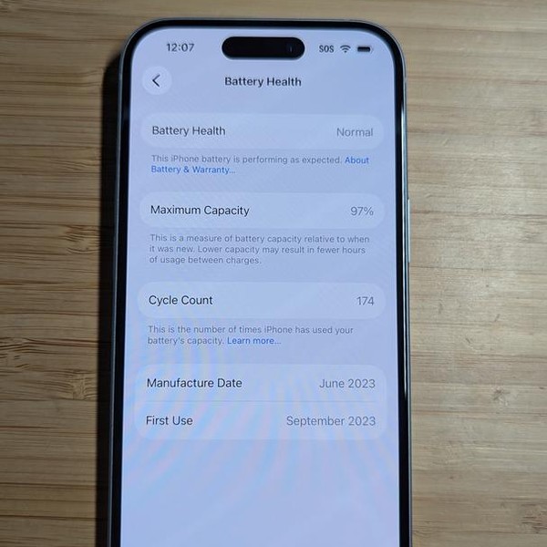 Apple iPhone 15 - Verizon, 128 GB, Blue, A2846