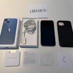 Good Apple iPhone 13 - Unlocked, Blue, 128 GB, A2482