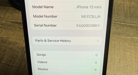 Good
													Apple iPhone 13 Mini - Unlocked, Midnight, 128 GB, A2481, photo 3 of 8