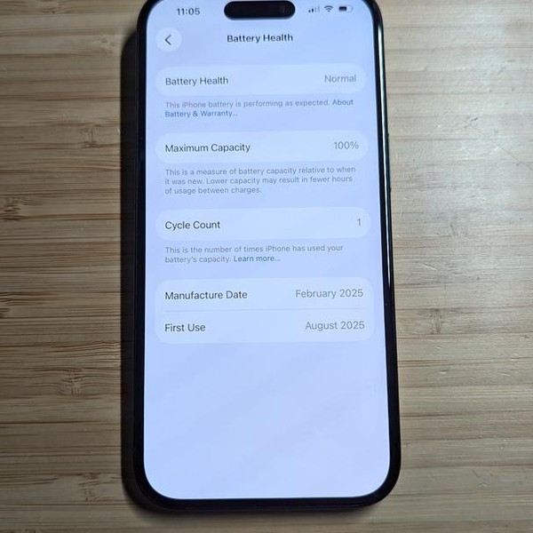 Apple iPhone 15 - Unlocked, 128 GB, Black, A2846