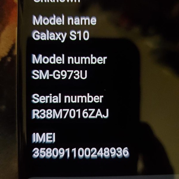 Samsung Galaxy S10 - T-Mobile, 128 GB, Pink, 8 GB, SM-G973U