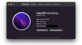 Good
													Mac mini 2020 - Apple M1, Silver, 512 GB, 16 GB, photo 5 of 10