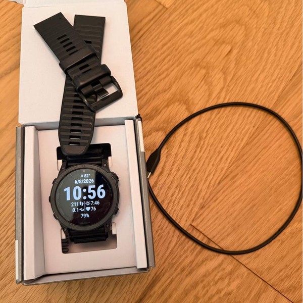 Garmin tactix 7 - Black, Amoled